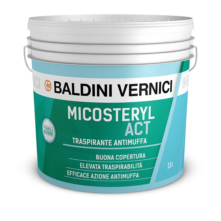 micosteryl act pittura traspirante antimuffa baldini