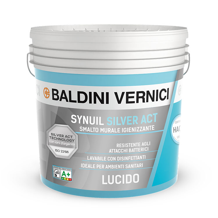 Synuil Silver Act lucido baldini smalto murale